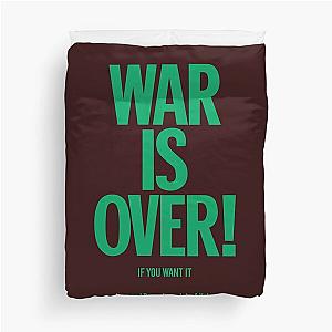 War is Over - John Lennon & Yoko Ono Duvet Cover