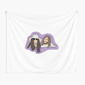 John Lennon and Yoko Ono Tapestry