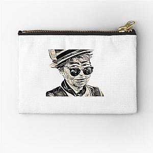 casey gardner yoko ono Zipper Pouch