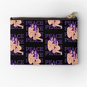 John Lennon and Yoko Ono Peace Zipper Pouch