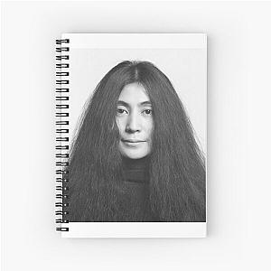 Yoko Ono Portrait Spiral Notebook