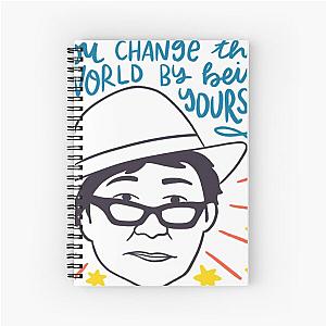 Yoko Ono quote  Spiral Notebook