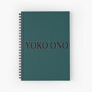 Yoko Ono Classic  Spiral Notebook