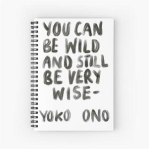 Yoko Ono quotee Spiral Notebook