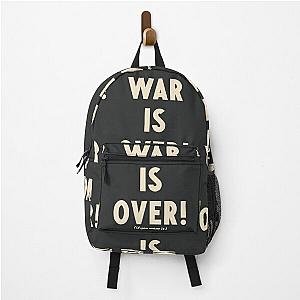 War is over!, if you want it, vintage, motivational art, peace, Yoko Ono, Vietnam War, civil rights  Backpack