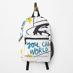 Yoko Ono quote  Backpack