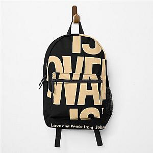 War is Over - John Lennon & Yoko Ono Backpack