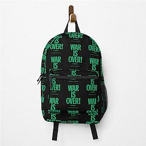 War is Over - John Lennon & Yoko Ono Backpack