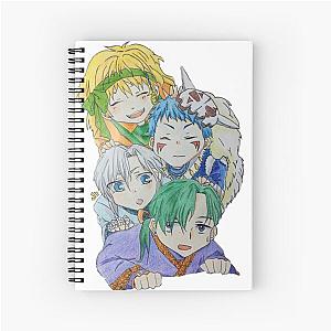 dragons akatsuki no yona Spiral Notebook