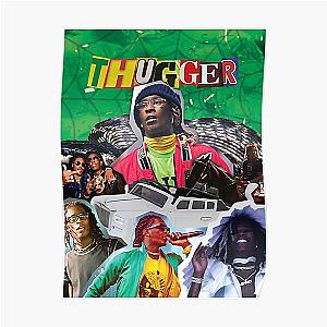 Young Thug Collage Poster Poster RB1508