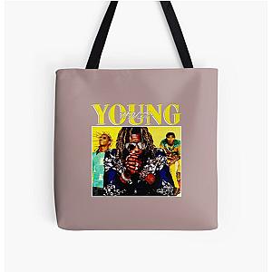 Young Thug T Shirt, Young Thug Shirt, Young Thug tees   All Over Print Tote Bag RB1508