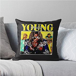 Young Thug T Shirt, Young Thug Shirt, Young Thug tees Throw Pillow RB1508