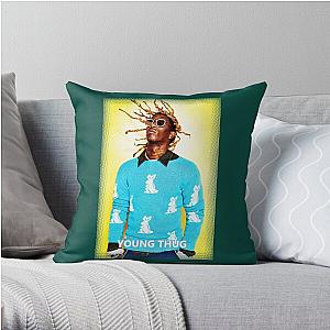 Copy of Young Thug - Old English   Throw Pillow RB1508