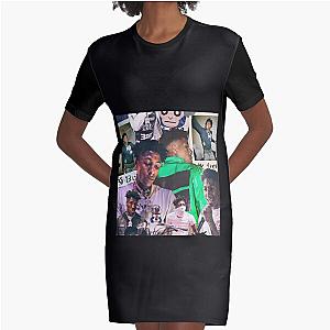 Chemise NBA Youngboy Graphic T-Shirt Dress