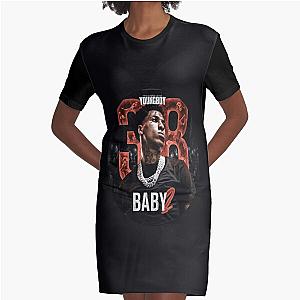 Chemise NBA Youngboy Graphic T-Shirt Dress