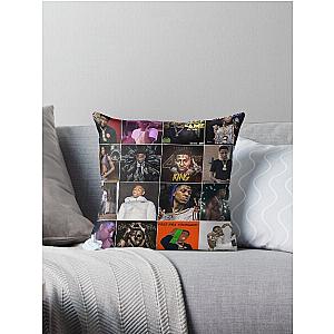 YoungBoy Never Broke Again Photo Collage Throw Pillow