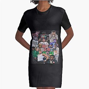 Chemise NBA Youngboy Graphic T-Shirt Dress