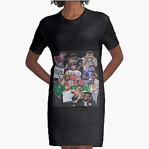 NBA YoungBoy  Graphic T-Shirt Dress