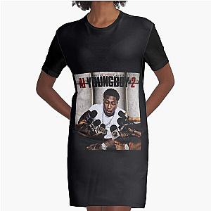 Chemise NBA Youngboy Graphic T-Shirt Dress