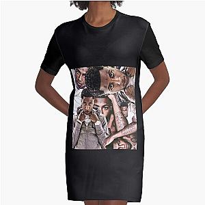 Chemise NBA Youngboy Graphic T-Shirt Dress