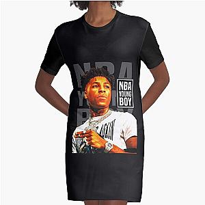 Chemise NBA Youngboy Graphic T-Shirt Dress