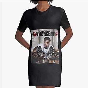 Chemise NBA Youngboy Graphic T-Shirt Dress