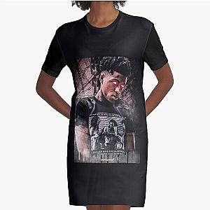 Chemise NBA Youngboy Graphic T-Shirt Dress