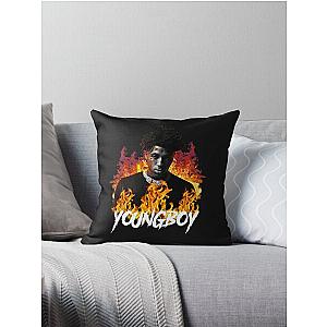 Chemise NBA Youngboy Throw Pillow