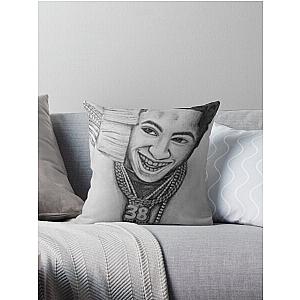 Nba Youngboy Art Throw Pillow