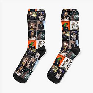 YoungBoy Never Broke Again Photo Collage Socks