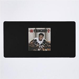 AI YoungBoy 2 YoungBoy Never Broke Again Desk Mat