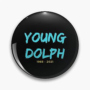 Young dolph typography Pin