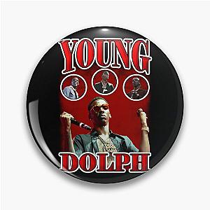 Young Dolph Red Bootleg Vintage Pin