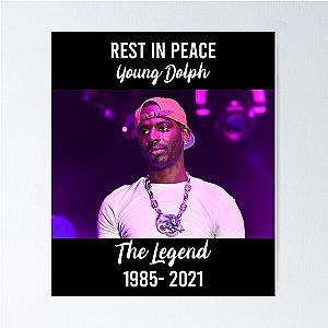 Rest in peace young dolph Poster