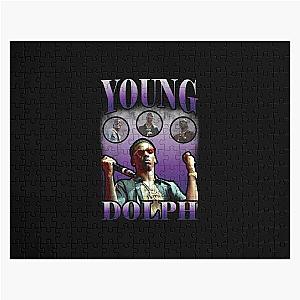 Young Dolph Purple Bootleg Vintage Jigsaw Puzzle