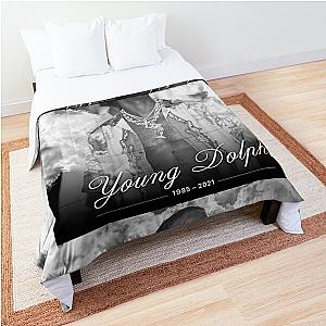 Rest In Peace Young Dolph 1985 - 2021 Comforter