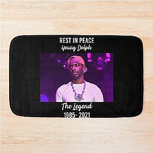 Rest in peace young dolph Bath Mat