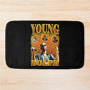 Young Dolph Fire Bootleg Vintage Bath Mat