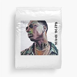 R.I.P. YOUNG DOLPH Duvet Cover