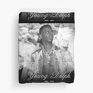 Rest In Peace Young Dolph 1985 - 2021 Duvet Cover