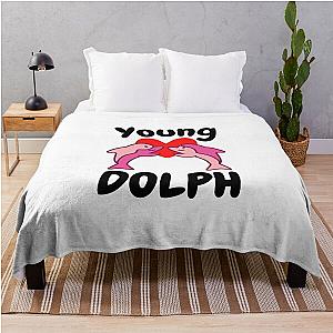 Young Dolph Classic T-Shirt Throw Blanket