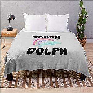 Young Dolph funny Classic T-Shirt Throw Blanket