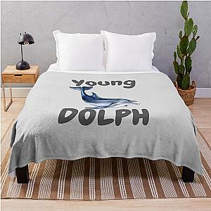 Young Dolph funny Classic T-Shirt Throw Blanket