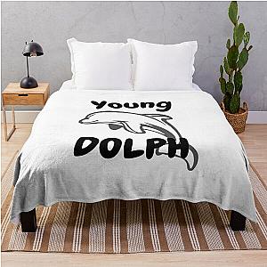 Young Dolph funny Classic T-Shirt Throw Blanket