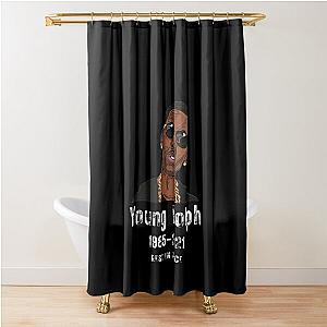 Young Dolph Shower Curtain