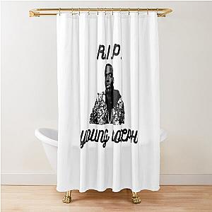 R.I.P. YOUNG DOLPH Shower Curtain