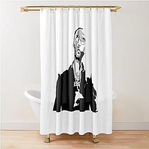 Young Dolph Rap Shower Curtain