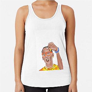 Young Dolph Print Racerback Tank Top