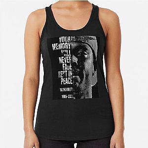 Your memory will never fade, rest in peace young dolph Racerback Tank Top