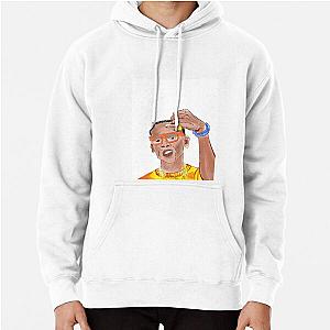 Young Dolph Print Pullover Hoodie